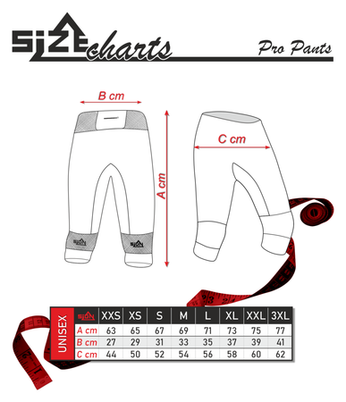 Spodnie do biegania PRO - białe (4)