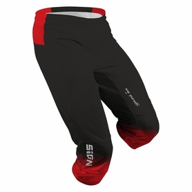 Spodnie do biegania PRO - czarne/czerwone