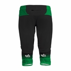 Spodnie do biegania PRO - czarne/zielone (3)